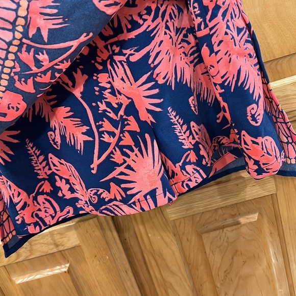 Lilly Pulitzer Vibrant Blue and Pink Tropical Dress - Picture 4 of 9